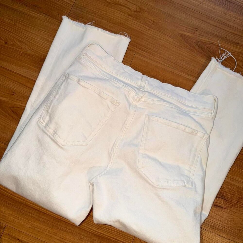 Zara Women's White Jeans - Picture 4 of 6